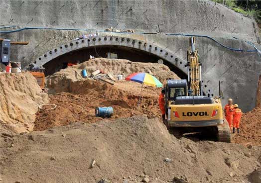 廣西綠建園建筑工程公司告訴你隧道洞口土石方工程開(kāi)挖需要注意什么